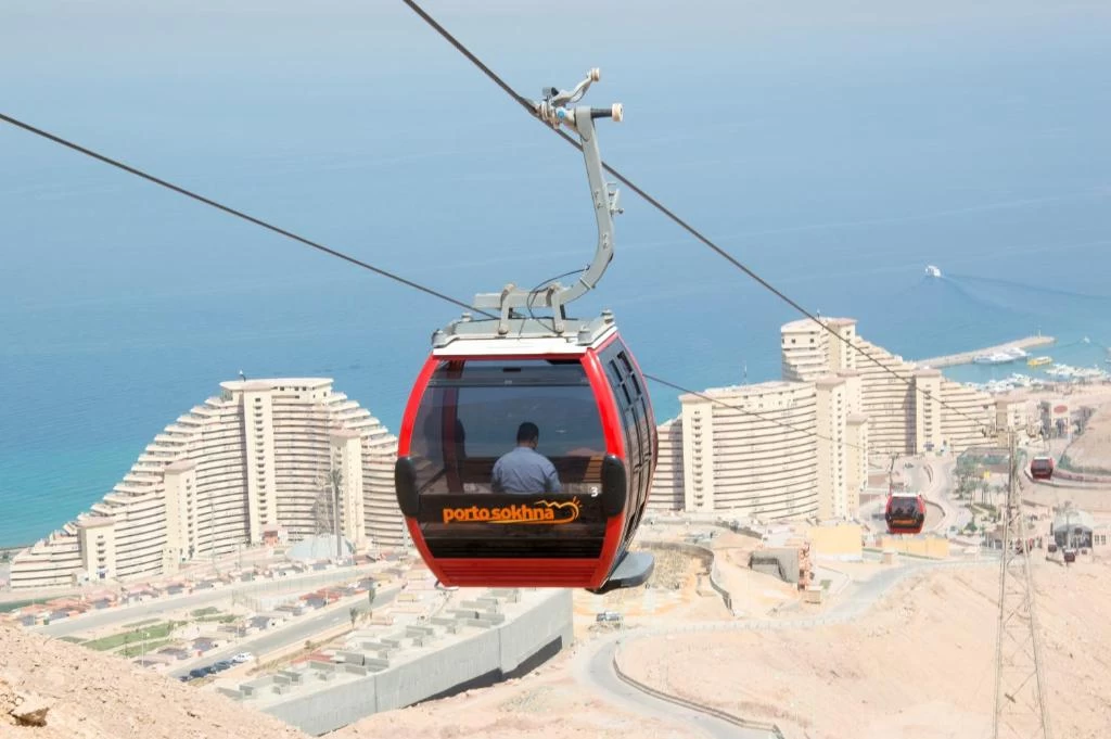 رحلة جبل الجلالة والتلفريك